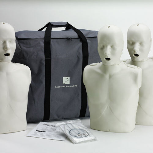 Prestan Professional Adult CPR/AED Training Manikin with CPR Monitor [4 Pack]
