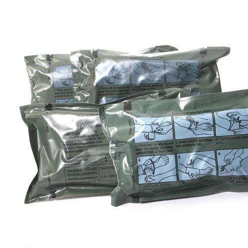Emergency Care Bandage with Pressure Bar