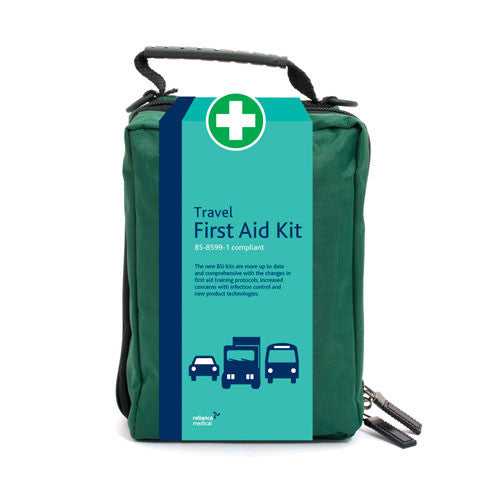 BS8599-1 British Standard First Aid Travel Kit [Pouch]