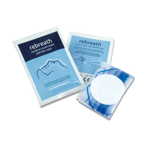 Rebreath Filter Paper Face Shield