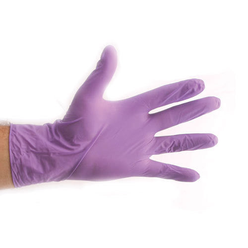 SafeSkin Purple Nitrile Exam. Gloves [PF]